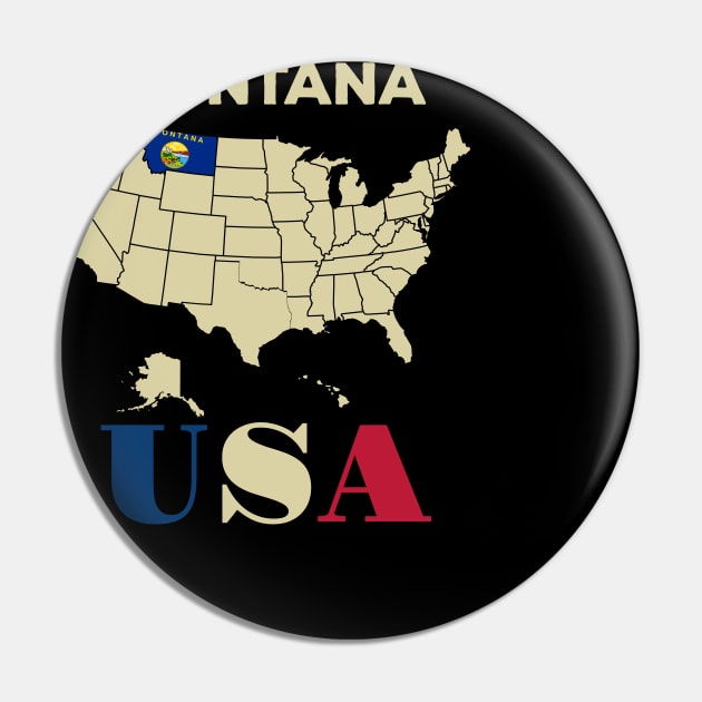 Montana Pin by Cuteepi