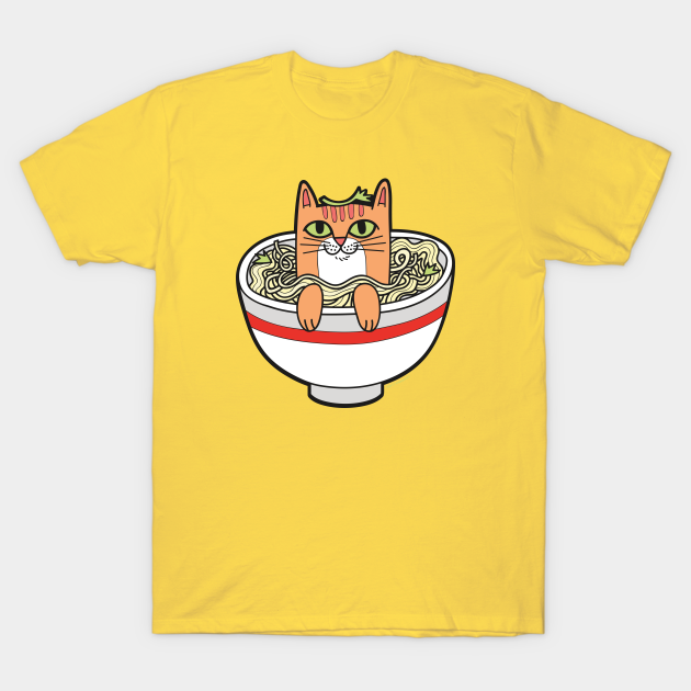 Pho Cat - Cat - T-Shirt | TeePublic