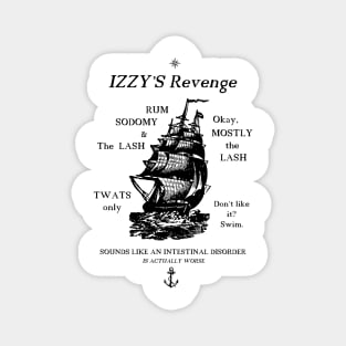 Izzy's Revenge Magnet