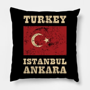 Flag of Turkey Pillow