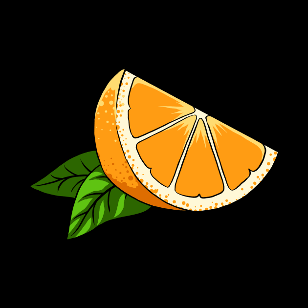 Orange Slice (Fruit) by fromherotozero