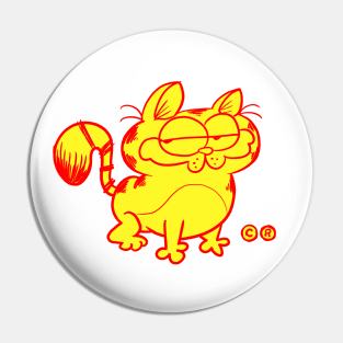 Lasagne Cat Pin