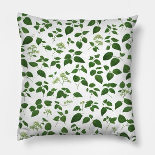 Chromatic Botanic Abstraction #25 Pillow