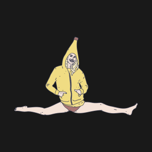 Banana Split - Cheerleader - Doing the Splits T-Shirt