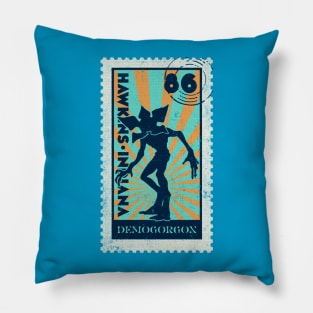 Demogorgon Postal Stamp Pillow