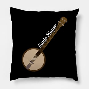 Banjo Player Pillow