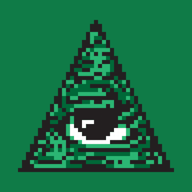 Illuminati pixel art by PixelParadise