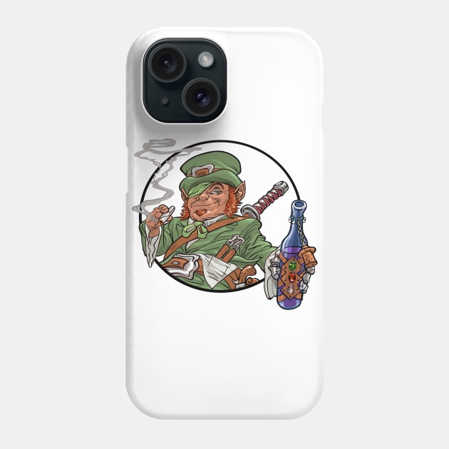 Party Leprechaun Phone Case by AyotaIllustration