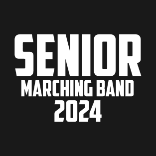 2024 Senior Snare Drum Class of 2024 Marching Band T-Shirt