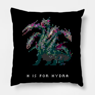 H is for Hydra Pillow