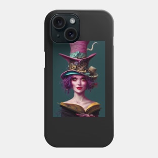 female wizard magic hat Phone Case