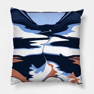 Glitch man Pillow