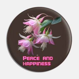 Peace and happiness Flowers Art designs. Pin