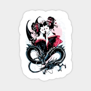 Seductive geisha 7401 Magnet