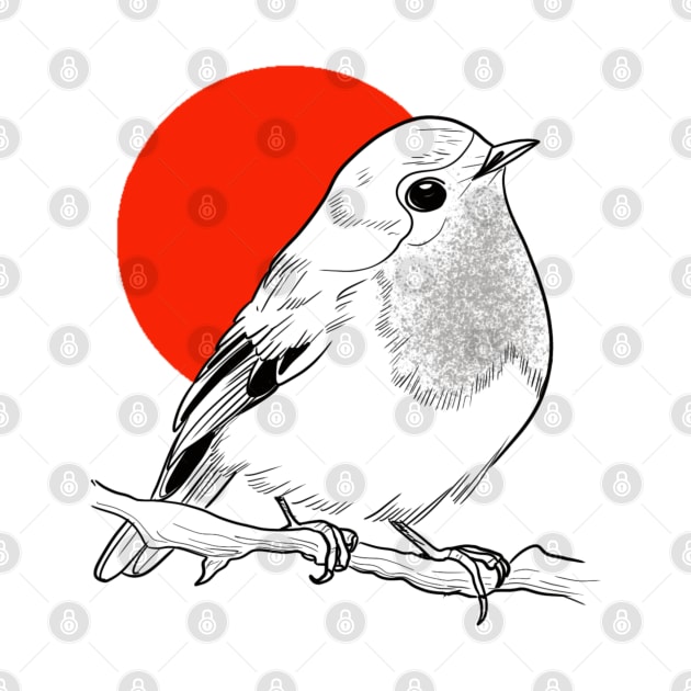 Robin Little bird by susyrdesign