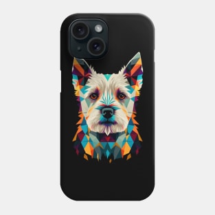 Low Poly Dog Phone Case