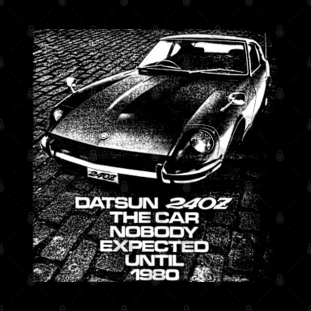 DATSUN 240Z - advert by Throwback Motors