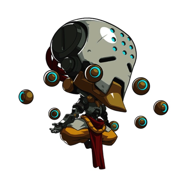 Zenyatta Cute Spray - Overwatch by Bystanders