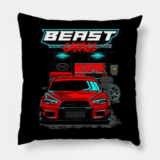 BEAST GARAGE - EVO X Pillow