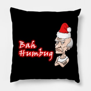 Bah Humbug Geezer Pillow