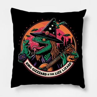 king gizzard and the lizard wizard Pillow