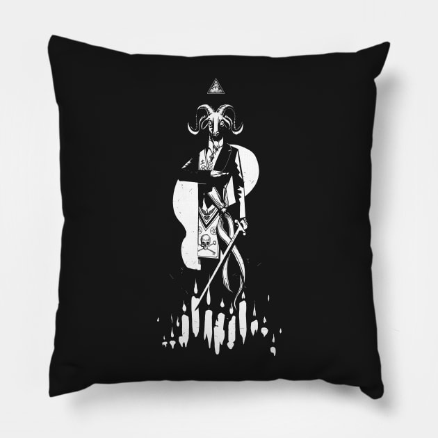 Archgoat Summoning Pillow by SkullsSociety