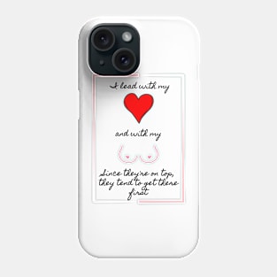 Heart & Boobs Phone Case