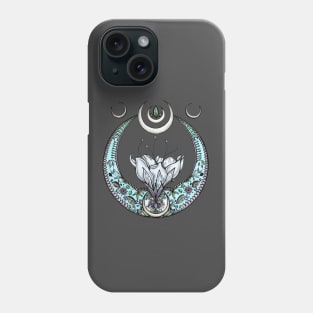 Moon Flower in Pastel Phone Case