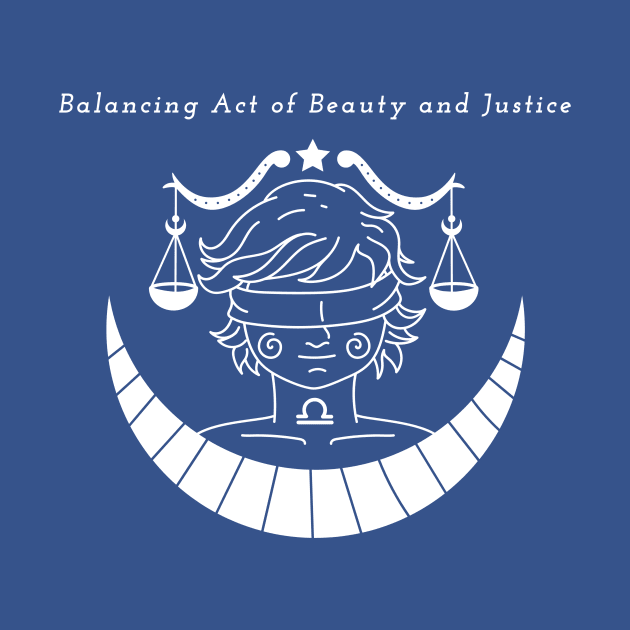 Balancing Act of Beauty and Justice Astrology by Hill Designs