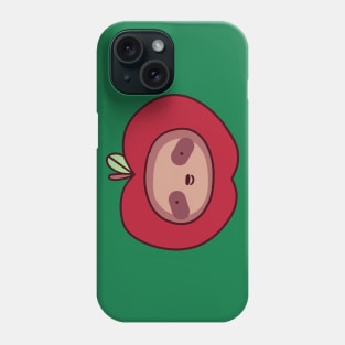 Apple Sloth Face Phone Case