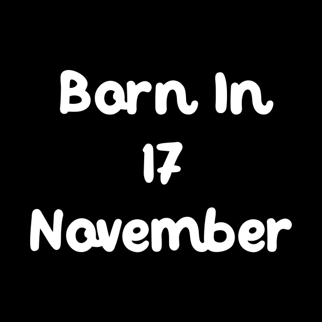 Born In 17 November by Fandie