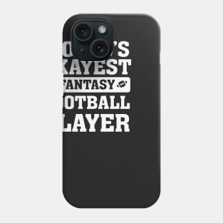 World’s Okayest Fantasy Football Player Phone Case