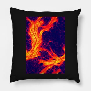 Hottest pattern design ever! Fire and lava #2 Pillow