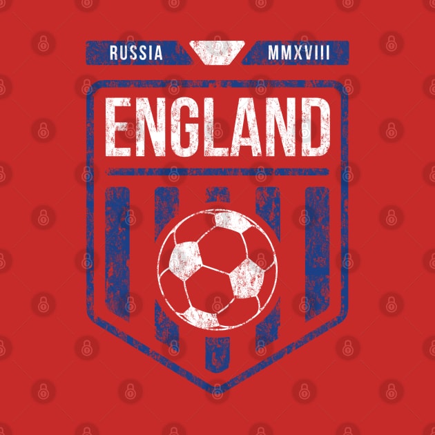 England World Soccer Football Futbol by CR8ART