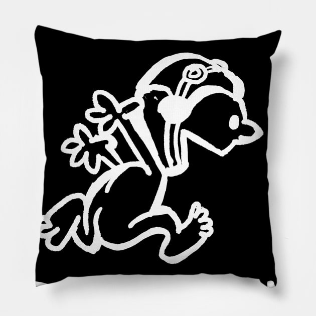 Life is Short, Fly Naked! Pillow by DesignedForFlight