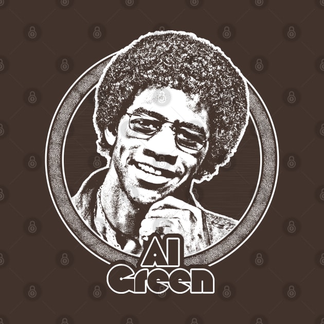 Al Green // Retro 70s Style Fan Design by DankFutura