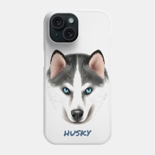 Husky face Phone Case