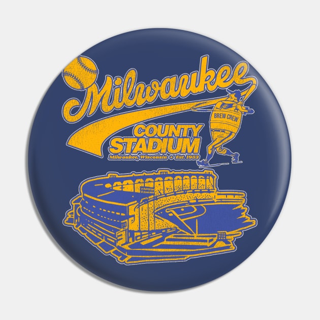 Vintage Milwaukee Brewers MLB Baseball Painters Adult One Size 