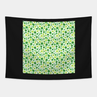 2000s aesthetic retro vintage green ditsy florals flowers Tapestry