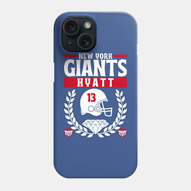 New York Giants Hyatt 13 Edition 2 Phone Case by Astronaut.co