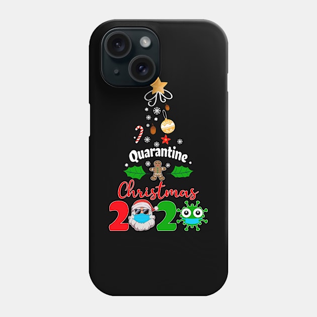 Quarantine Christmas 2020 Perfect Design Pajamas Family Gift Phone Case by Printofi.com