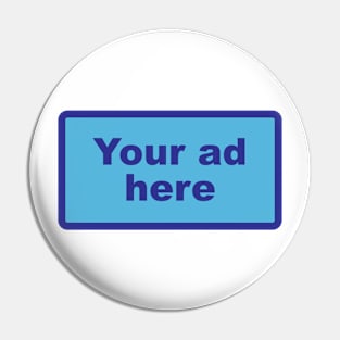 [YOUR AD HERE] - Blue Pin