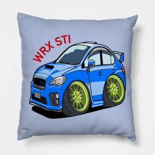 CARICATURE WRX STI Pillow