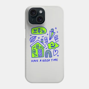 Have A Good Time #green Phone Case