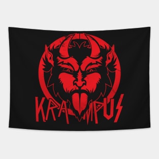 Krampus - Sleigher of the Holidays Tapestry