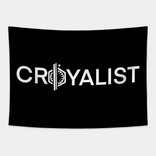 Croyalist (white) Tapestry