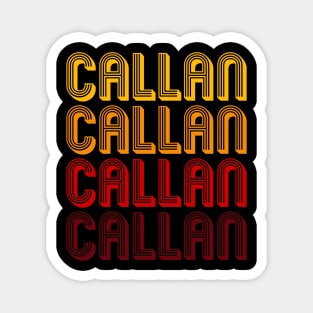 Callan - Retro Minimal Line Pattern Magnet