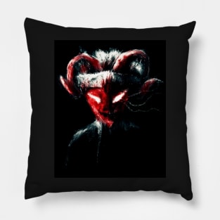 Red devil Pillow