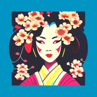 Tokyo Blossom Geisha T-Shirt