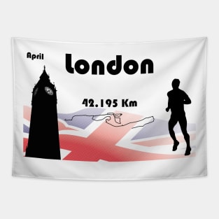 London marathon Tapestry